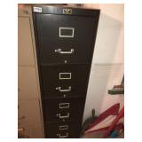 Metal 4 drawer file cabinet