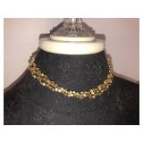 Necklace and clip on earring set