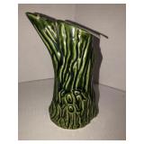1950 tree trunk bud vase 'For You'