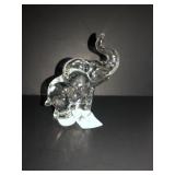 Fenton 4-1/2in glass elephant*ready to decorate :)