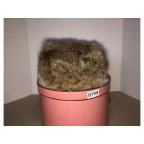 Hat box with Deborah Exclusive fur hat