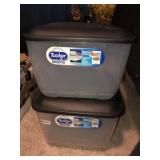 2 Tucker sweater boxes with lids