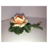 Capodimonte rose 8in