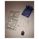 Praying hands necklace