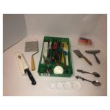 Misc kitchen and 2 Mickey spoons