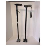 Umbrella stand with umbrellas, golf club, 2 canes