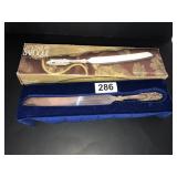Silverplate serving knife
