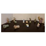 Nativity scene pieces