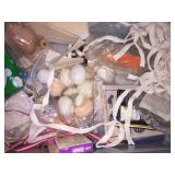 2 totes 41qt (1 full of craft/sewing)