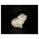 Fenton handpainted pig