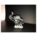 Fenton crystal working elephant