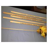 5 measuring sticks advertising
