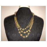 Earrings and necklace set
