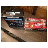 2 small air compressors and tire gauge