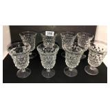 Fostoria American low water goblets set of 8