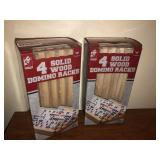 2 boxes of domino racks