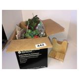 Craft supplies and paint/glue