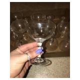 Atomic starburst crystalware sherbets