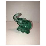 Fenton emerald elephant