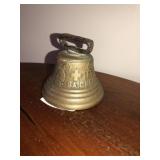 Vintage swiss bronze cow bell Chianetel Fondeur