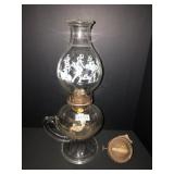 Handled 16in oil lamp
