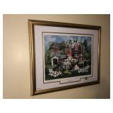 Framed Washington Co. OH print James Conner