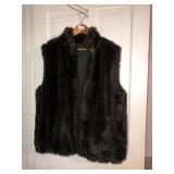 Cato faux fur 22/24 W vest