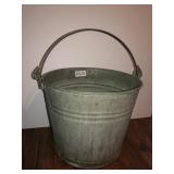 Galvanized bucket