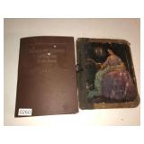 2 scrap book albums *as found