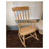 Maywood wooden rocking chair