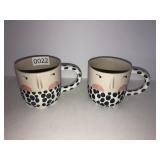 Anthropologie Fotinia Tikkou Visage Polka Dot mugs