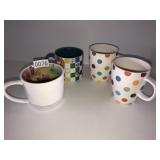 4 coffee cups