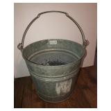Galvanized bucket