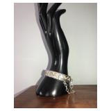 Bangle marked 14K and Lee Bennett Sterling