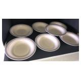 Pfaltzgraff Aura Pink Stoneware bowls