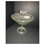 Paden City glades spring orchard comport w/lid