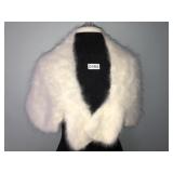 Fuzzy shawl