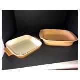 Cuisinart 9in square and Chantal 12in pans