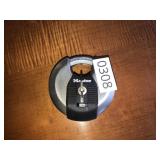 Master Lock with key