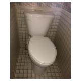 Crane toilet (WILL NEED REMOVED) and wall light