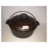 Griswold Number 8 tite-top dutch oven cast iron