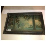 'Daybreak' by Parrish framed 20x12