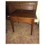 Pine end table one drawer Yieldhouse 26x22