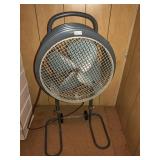 Rollaway stand up fan
