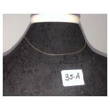 Dainty chain marked 10kt N/C
