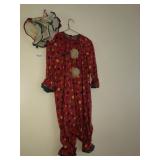 Vintage handmade clown costume