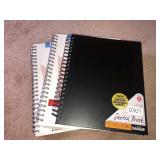 3 new Sketch Books