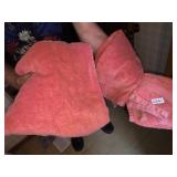 Wash cloth, hand towel, bath towel