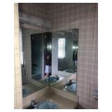 3 Bathroom mirrors (WILL NEED REMOVED)