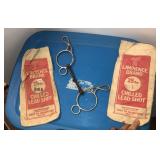 Chilled lead shot BAGS and Wonder gag bit